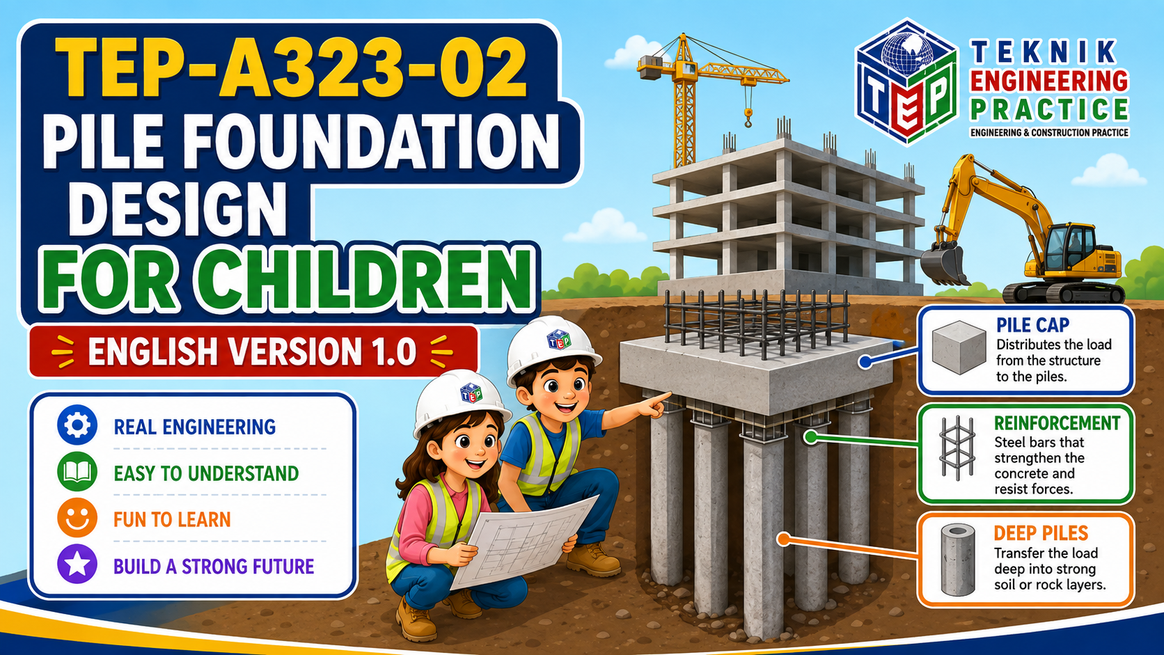 Thumbnail for TEP-A323-02 PILE FOUNDATION DESIGN FOR CHILDREN
